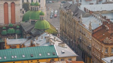 Lviv, Ukrayna - Yurt ya da Varsayım Kilisesi