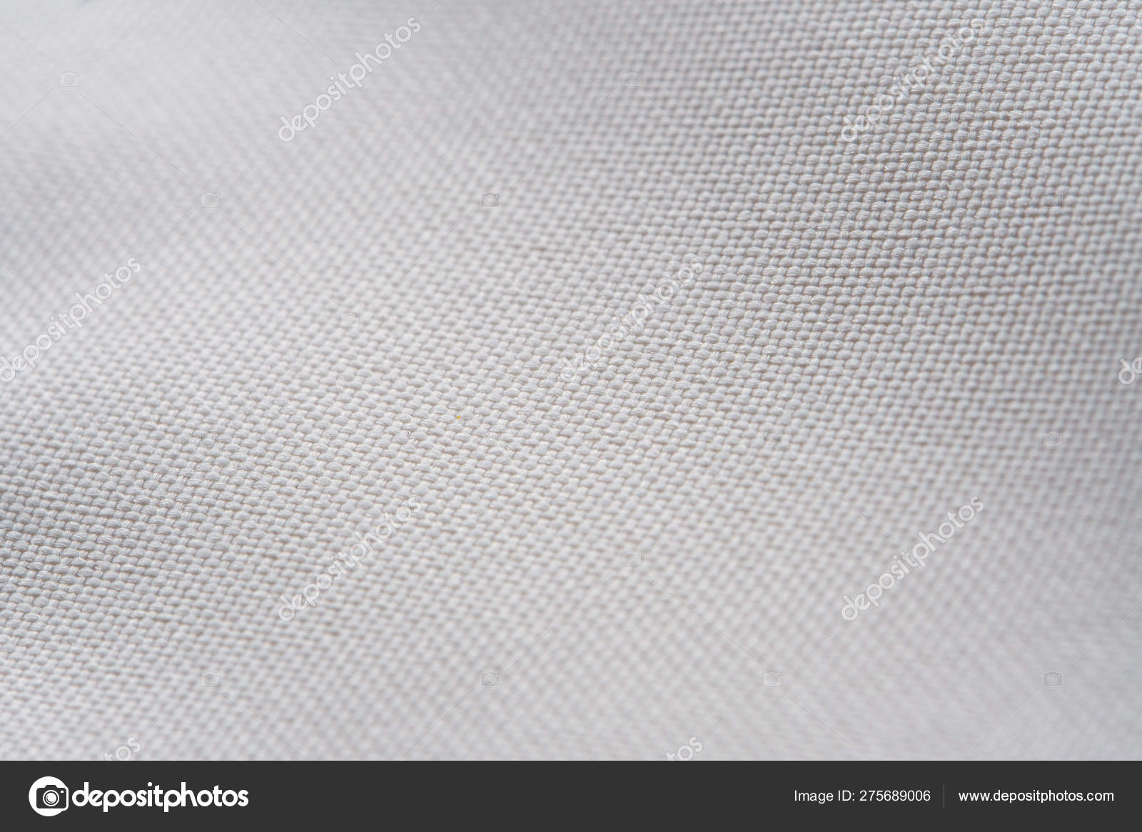 White Oxford Fabric Texture Close Up Stock Photo C V Sot 275689006
