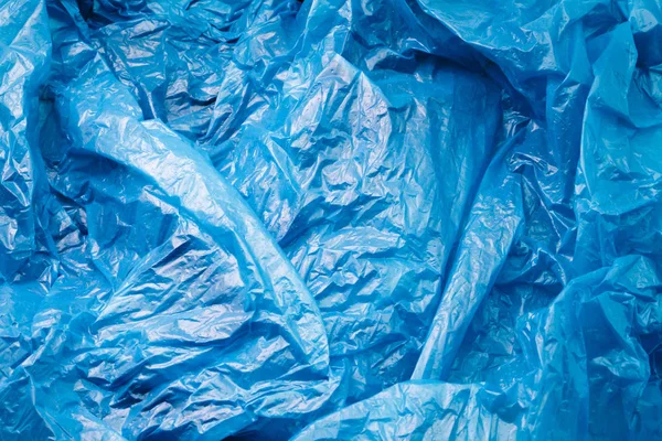 Blue Plastic Bag Texture