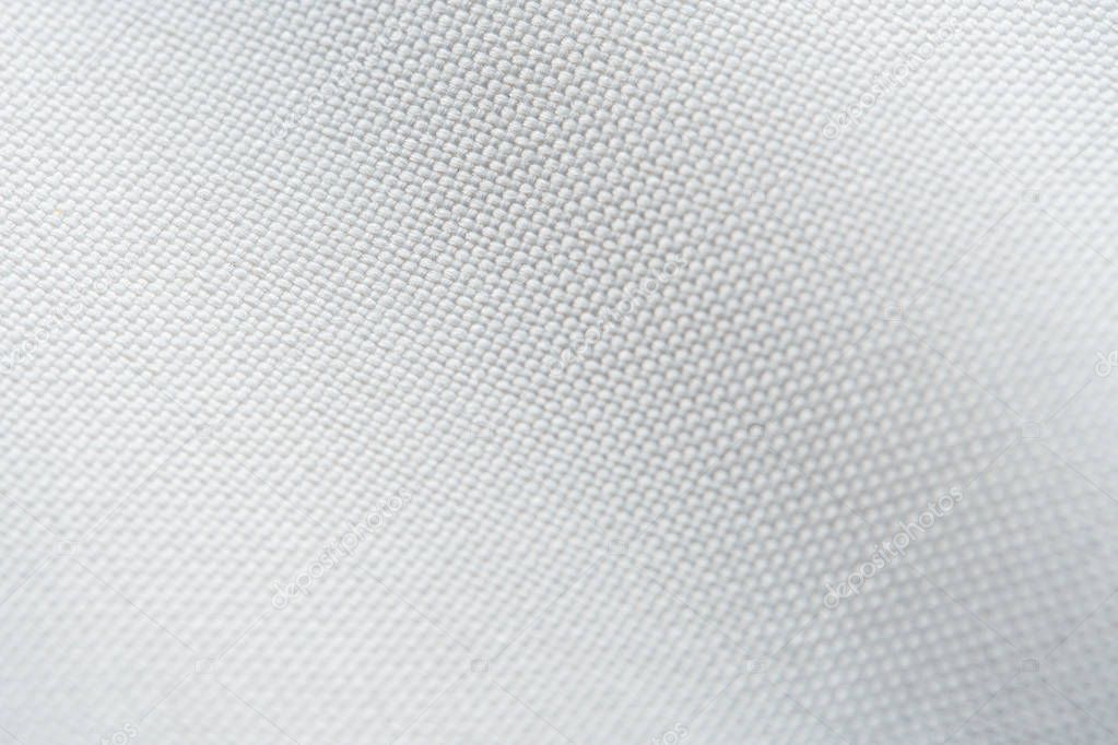 White oxford fabric texture close-up