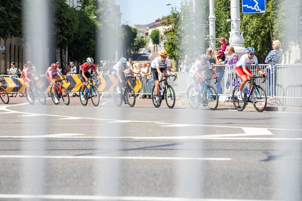 Minsk, Biélorussie - 23 juin 2019 : Course sur route masculine . — Photo