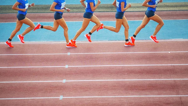 Concetto di fasi di movimento in esecuzione . — Foto Stock