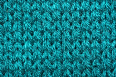 Mavi sentetik kumaş dokusu