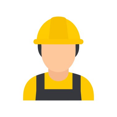 fabrika işçisi vektör simgesi