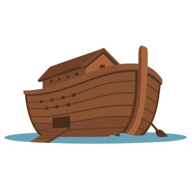 Nuh 'un Gemisi Düz Çizim