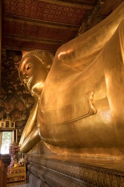 Reclinning Buda, Wat Pho, Bangkok, Tayland