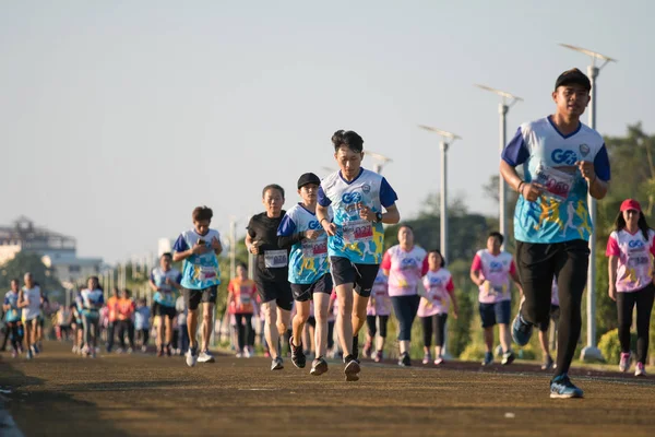 Khonkaen Tajlandia Grudnia 2018 Uruchomiona Thungsang Zdrowia Park Khonkaen Mini — Zdjęcie stockowe