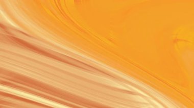 Pürüzsüz soyut akışkan sıcak desenli turuncu kıvrımlı arka plan