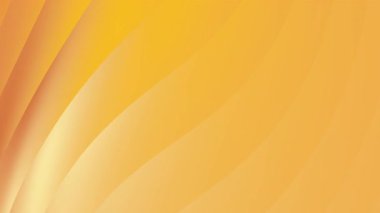 Pürüzsüz, soyut, sıcak eğimli, turuncu sarı eğri