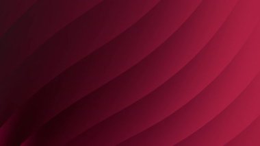 Pürüzsüz soyut eğimli bantlarla koyu kırmızı köşegen dalga arkaplanı
