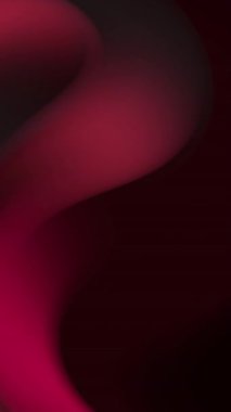 Düz soyut akış eğrileri olan koyu kırmızı pembe dalga dikey arkaplan