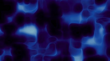 Parlayan soyut sıvı gradyan şekilli koyu mavi plazma arkaplanı