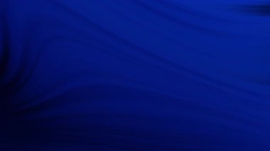 Pürüzsüz soyut kıvrımlı çizgilerle koyu mavi dalga arkaplanı