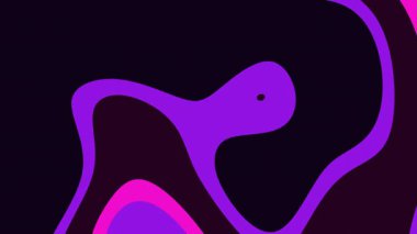 Pembe organik arka plan, pürüzsüz soyut katmanlı sıvı şekilleri var.