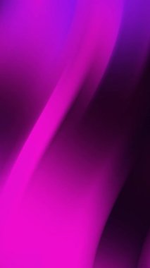 Pembe mor eğimli dikey arkaplan, pürüzsüz soyut kıvrımlı şekiller.