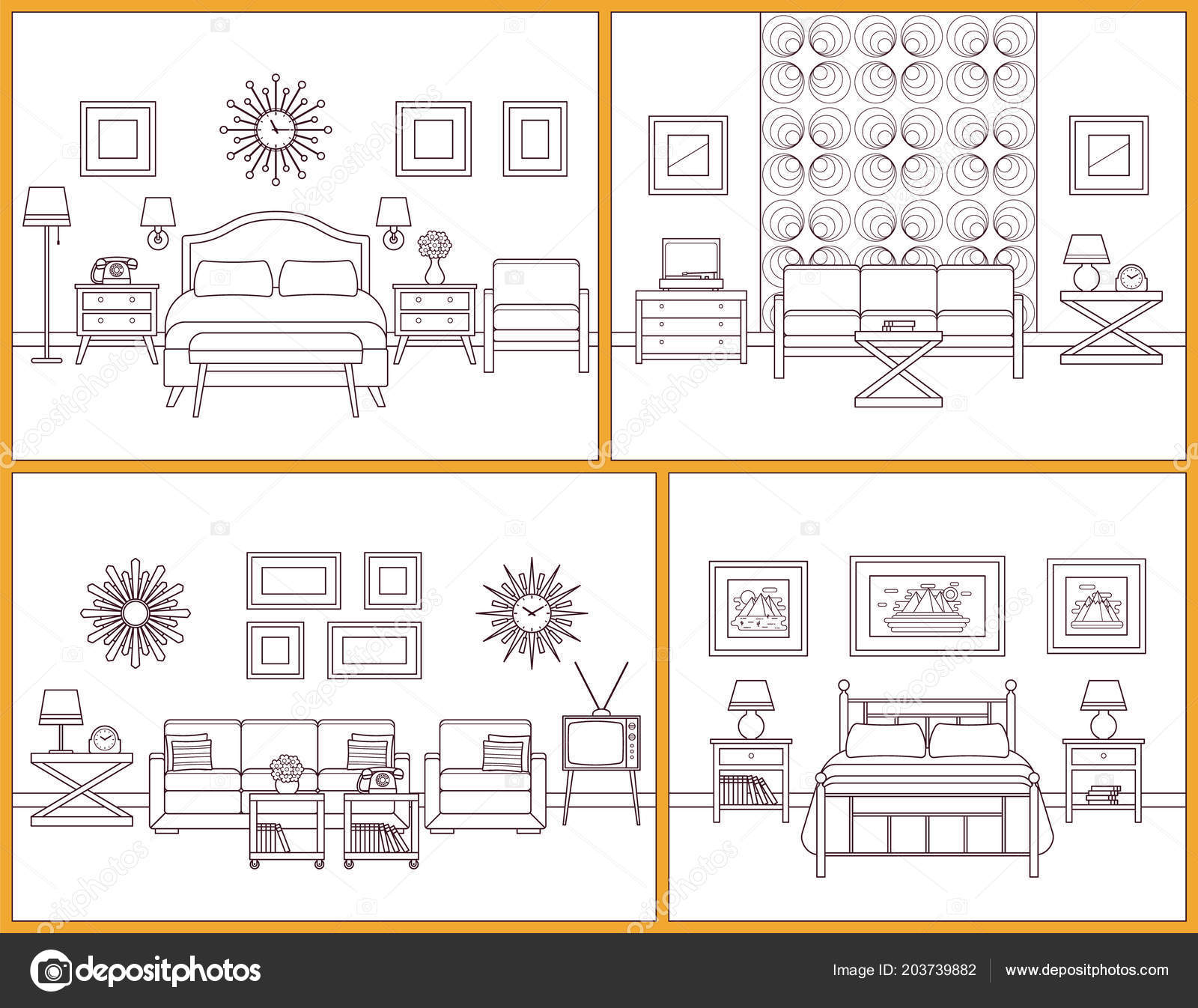 24+ Drawing Art Design House PNG