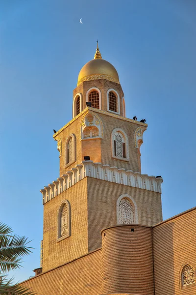 Masjid Azam Bil Kufa Grande Mesquita Kufa Raq — Fotografia de Stock