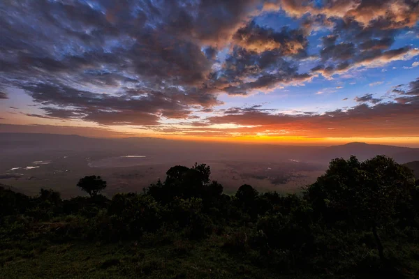 Nationakl 그리고 Ngorongoro 탄자니아 — 스톡 사진