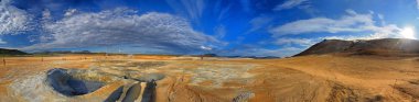 Genişlik hot springs, fumaroles, çamur havuzları ve çamur tencere, İzlanda