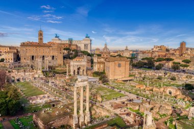 Merkezi Roma İmparatorluğu kalıntıları, Via Del Fori Imperiali, Roma, İtalya