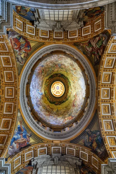 Dome Paul Grave Sixtinská Kaple Hotovo Katedrály Vatikán Svatopetrské Náměstí — Stock fotografie