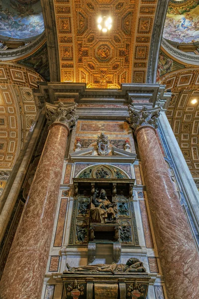 세인트 시스티나 예배당 대성당의 바티칸 베드로 이탈리아 — 스톡 사진