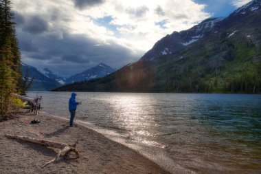 İki Tıp Alanı - Glacier Ulusal Parkı