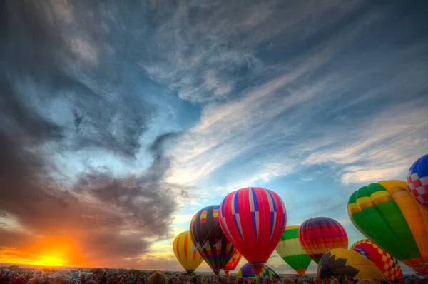 Alburqueque Balloon Fiesta 2012 — 스톡 사진