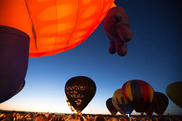 Ballon Fiesta Tag Albuquerque New Mexico — Stockfoto
