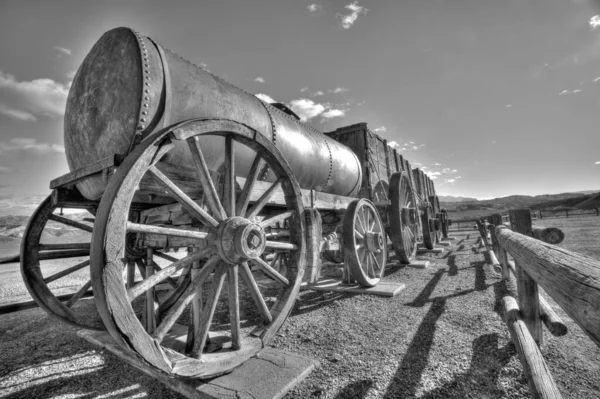 Mule Caravan Death Valley National Park — Foto de Stock