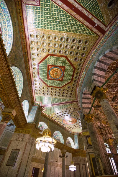 Dentro Saqara Masjid Aqsa Masjid Gerusalemme Israele — Foto Stock