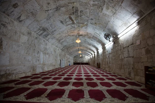 Old Aqsa Masjid Underground Jerusalem Israel — Stockfoto