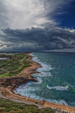 Rosh Hanikra, İsrail, Okyanus manzarası