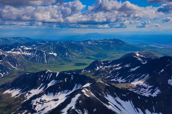 Laska Anchirage Glacier Mountain Landing Landscape Bears Wildlife — стокове фото