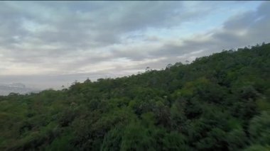 Dağların güzel manzarası