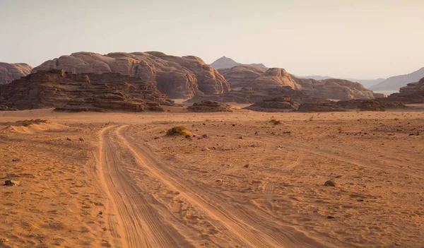 El desierto por la mañana — Foto de Stock