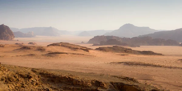 Le désert le matin - Jordanie — Photo