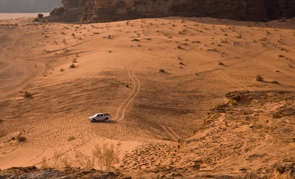 O deserto de manhã - Jordânia — Fotografia de Stock