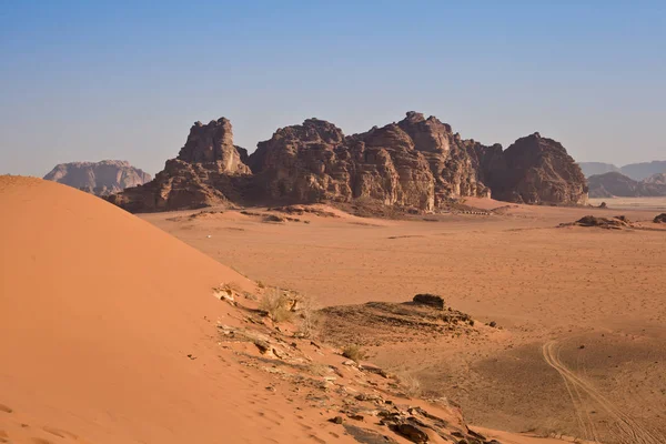 O deserto de cima - Jordânia — Fotografia de Stock