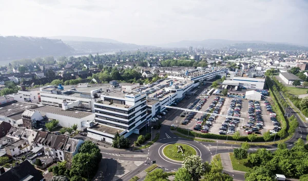Koblenz Německo 09.07.2017 pohled Stabilus centrála a továrně v Koblenz si můžete také vidět továrních budov — Stock fotografie