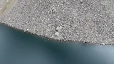 Video Wastwater Gölü İngiltere Scafell Pike en yüksek dağ Lake District Cumbria içinde en derin Gölü