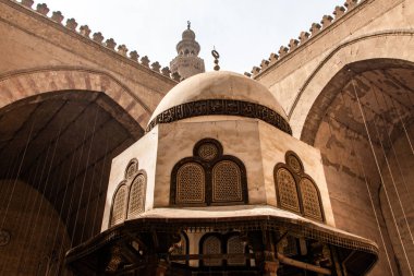 Sultan Hassan büyük cami ve el-Rifai Kahire - Mısır