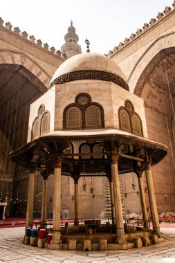 Sultan Hassan büyük cami ve el-Rifai Kahire - Mısır