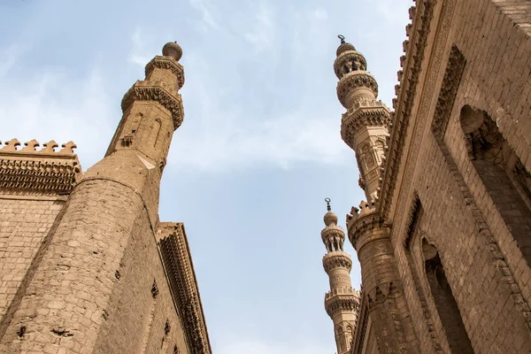 Le grandi Moschee del Sultano Hassan e Al-Rifai al Cairo - Egitto — Foto Stock