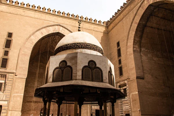 The great Mosques of Sultan Hassan and Al-Rifai in Cairo - Egypt — Stock Photo, Image