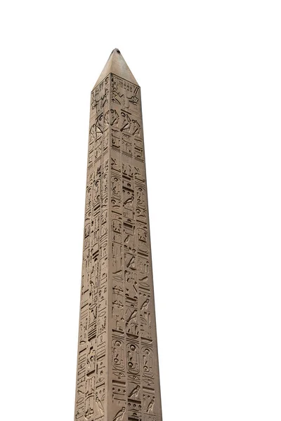 Obelisco restante de Ramsés en el templo de Luxor Egipto — Foto de Stock