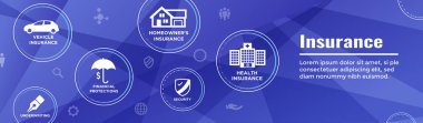 Sigorta Web Header Banner - kapakları ev sahibi, tıp, yaşam ve araç sigorta