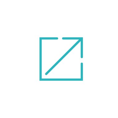 Dış bağlantı simgesi için web kullanıcı arabirimi ya da Ux / mobil uygulamalar