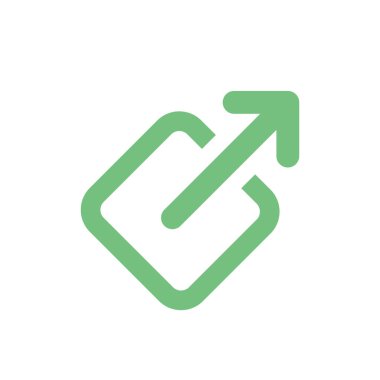 Dış bağlantı simgesi: bir Kullanıcı bir Web sitesi için bir app terk gösterir