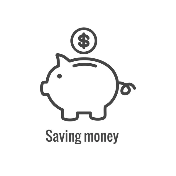 Personal Finance - Responsibility Icon - concept involves saving